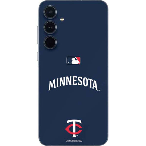 MLB Minnesota Twins Alternate/Away Jersey Galaxy A35 5G Skin