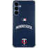 MLB Minnesota Twins Alternate/Away Jersey Galaxy A55 5G Clear Case