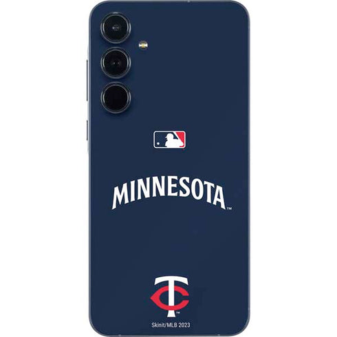 MLB Minnesota Twins Alternate/Away Jersey Galaxy A55 5G Skin