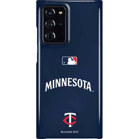 MLB Minnesota Twins Alternate/Away Jersey Galaxy Cases