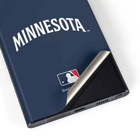 MLB Minnesota Twins Alternate/Away Jersey Galaxy Skins