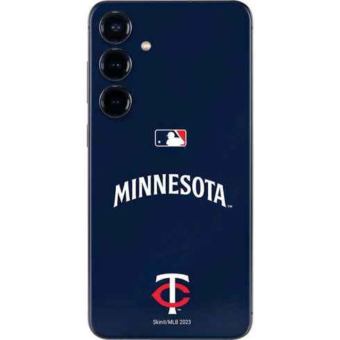 MLB Minnesota Twins Alternate/Away Jersey Galaxy S25 Plus Skin