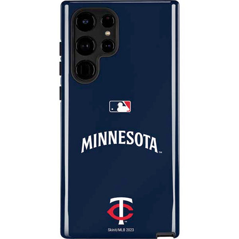 MLB Minnesota Twins Alternate/Away Jersey Galaxy S25 Ultra Impact Case