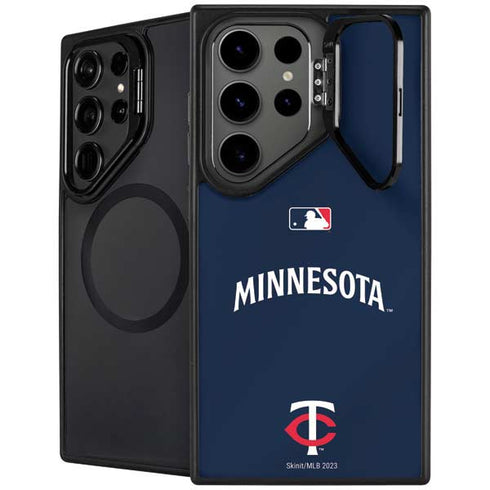 MLB Minnesota Twins Alternate/Away Jersey Galaxy S25 Ultra Kickstand Case
