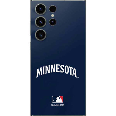 MLB Minnesota Twins Alternate/Away Jersey Galaxy S25 Ultra Skin