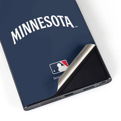 MLB Minnesota Twins Alternate/Away Jersey Galaxy S25 Ultra Skin