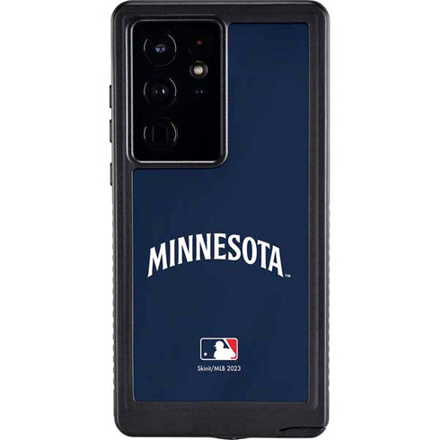 MLB Minnesota Twins Alternate/Away Jersey Galaxy S24 Ultra Waterproof Case