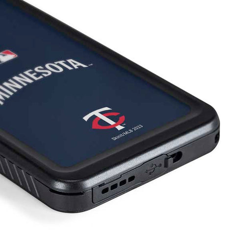 MLB Minnesota Twins Alternate/Away Jersey Galaxy S24 Waterproof Case