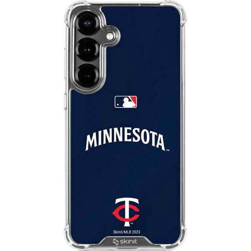 MLB Minnesota Twins Alternate/Away Jersey Galaxy S26 Plus Clear Case