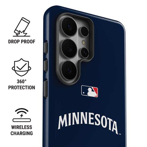 MLB Minnesota Twins Alternate/Away Jersey Galaxy S26 Ultra Impact Case