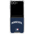 MLB Minnesota Twins Alternate/Away Jersey Galaxy Z Flip7 Clear Case