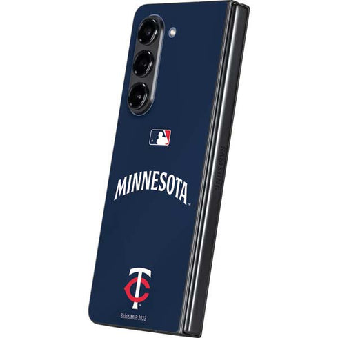 MLB Minnesota Twins Alternate/Away Jersey Galaxy Z Fold5 5G Skin