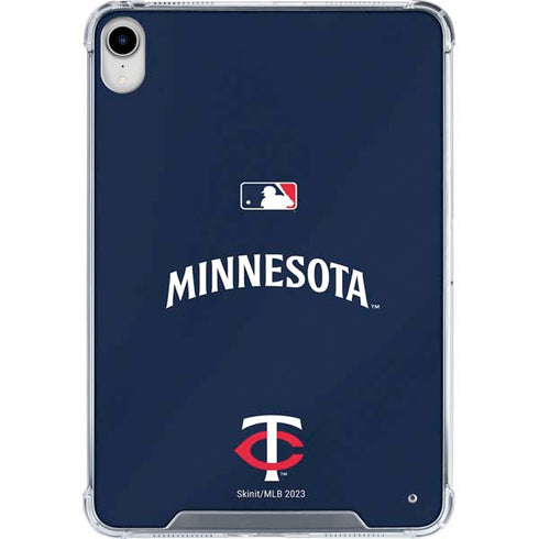 MLB Minnesota Twins Alternate/Away Jersey iPad 11th Gen (2025) Clear Case