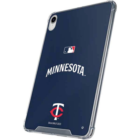 MLB Minnesota Twins Alternate/Away Jersey iPad 11th Gen (2025) Clear Case