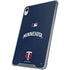 MLB Minnesota Twins Alternate/Away Jersey iPad 11th Gen (2025) Clear Case