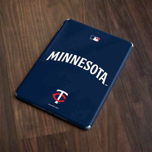 MLB Minnesota Twins Alternate/Away Jersey Apple iPad Skin