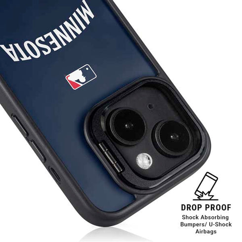 MLB Minnesota Twins Alternate/Away Jersey iPhone 15 Plus Kickstand Case