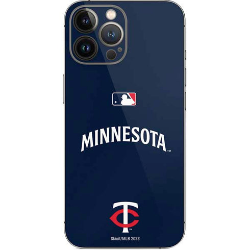 MLB Minnesota Twins Alternate/Away Jersey iPhone 15 Pro Max Skin