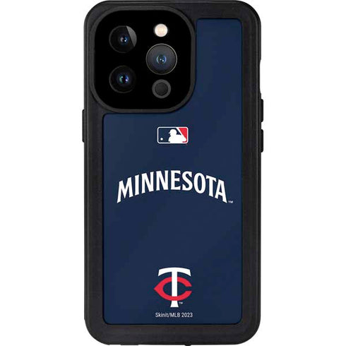 MLB Minnesota Twins Alternate/Away Jersey iPhone 15 Pro Waterproof Case