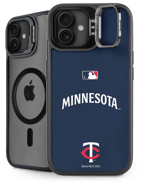MLB Minnesota Twins Alternate/Away Jersey iPhone 16 Kickstand Case