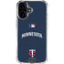 MLB Minnesota Twins Alternate/Away Jersey iPhone 16 Plus Clear Case