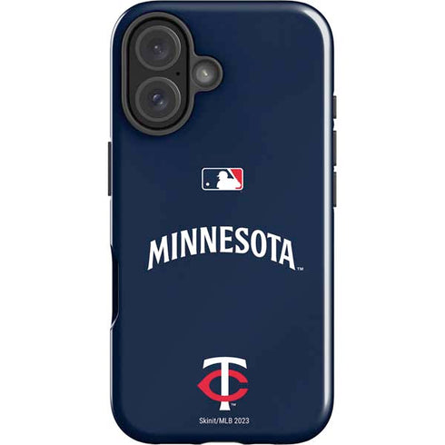 MLB Minnesota Twins Alternate/Away Jersey iPhone 16 Plus Impact Case