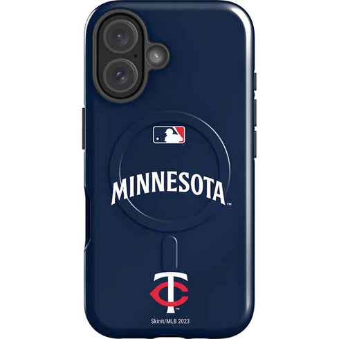 MLB Minnesota Twins Alternate/Away Jersey iPhone 16 Plus Magsafe Impact Case