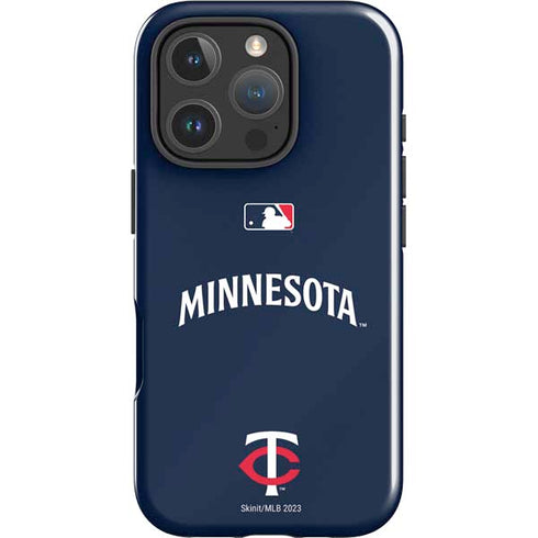 MLB Minnesota Twins Alternate/Away Jersey iPhone 16 Pro Impact Case