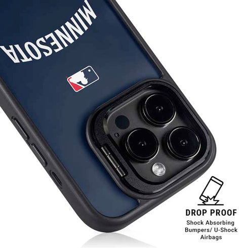 MLB Minnesota Twins Alternate/Away Jersey iPhone 16 Pro Kickstand Case