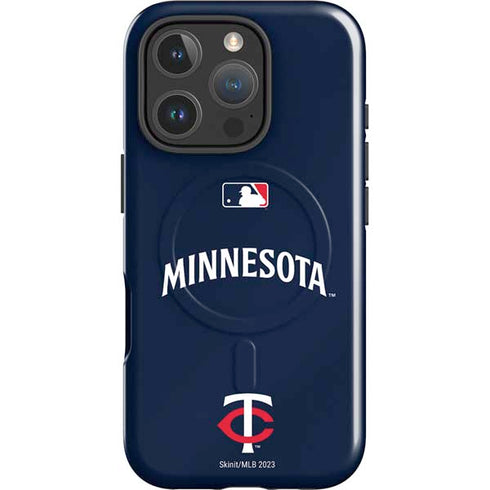 MLB Minnesota Twins Alternate/Away Jersey iPhone 16 Pro Magsafe Impact Case