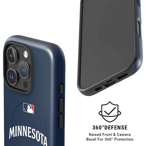 MLB Minnesota Twins Alternate/Away Jersey iPhone 16 Pro Magsafe Impact Case