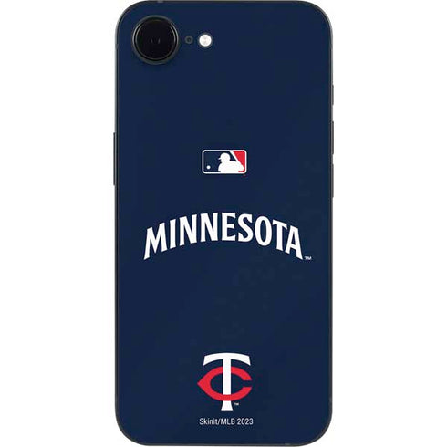 MLB Minnesota Twins Alternate/Away Jersey iPhone 16e Skin