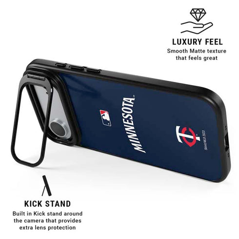 MLB Minnesota Twins Alternate/Away Jersey iPhone 17 Air Kickstand Case