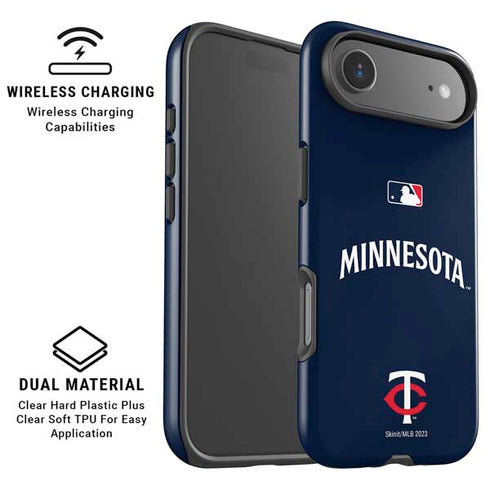 MLB Minnesota Twins Alternate/Away Jersey iPhone 17 Air Magsafe Impact Case