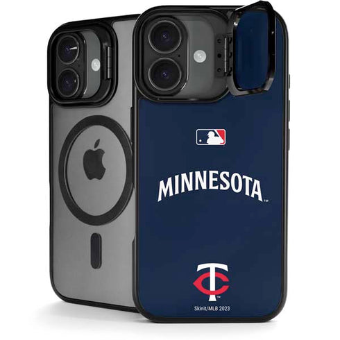 MLB Minnesota Twins Alternate/Away Jersey iPhone 17 Kickstand Case