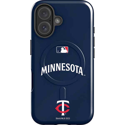MLB Minnesota Twins Alternate/Away Jersey iPhone 17 Magsafe Impact Case