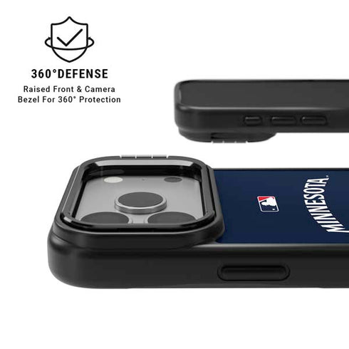 MLB Minnesota Twins Alternate/Away Jersey iPhone 17 Pro Kickstand Case