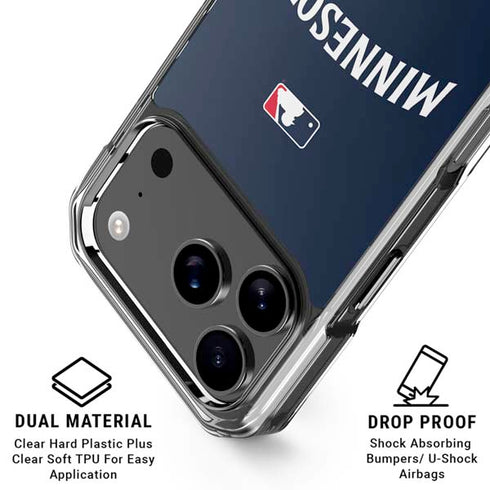 MLB Minnesota Twins Alternate/Away Jersey iPhone 17 Pro MagSafe Case