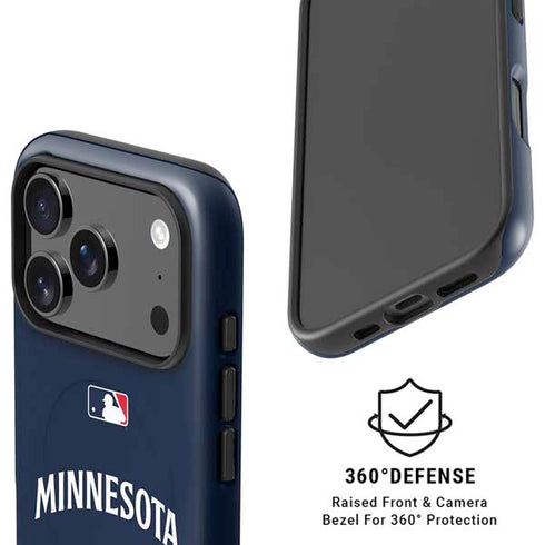 MLB Minnesota Twins Alternate/Away Jersey iPhone 17 Pro Magsafe Impact Case