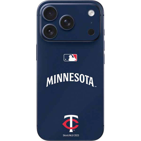 MLB Minnesota Twins Alternate/Away Jersey iPhone 17 Pro Skin