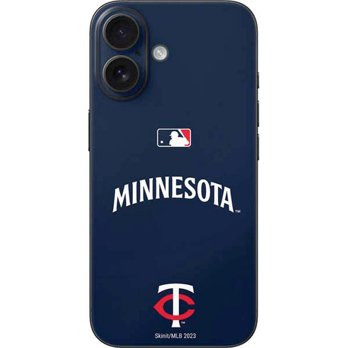 MLB Minnesota Twins Alternate/Away Jersey iPhone 17 Skin