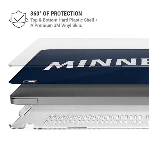 MLB Minnesota Twins Alternate/Away Jersey MacBook Pro 14in (2021-24) Case plus Skin