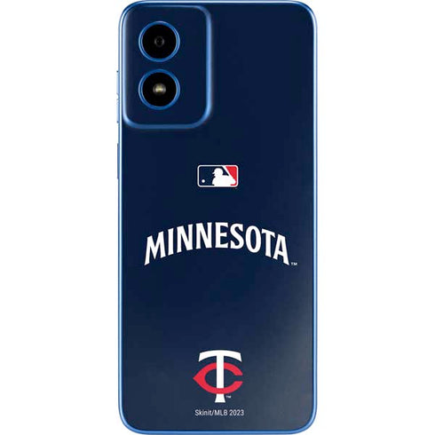 MLB Minnesota Twins Alternate/Away Jersey Moto G Play 4G (2024) Skin