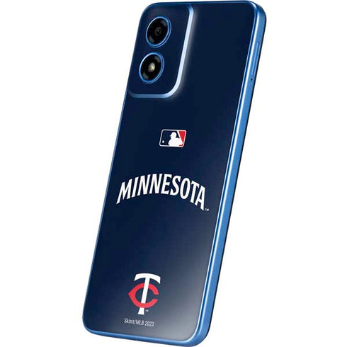 MLB Minnesota Twins Alternate/Away Jersey Moto G Play 4G (2024) Skin