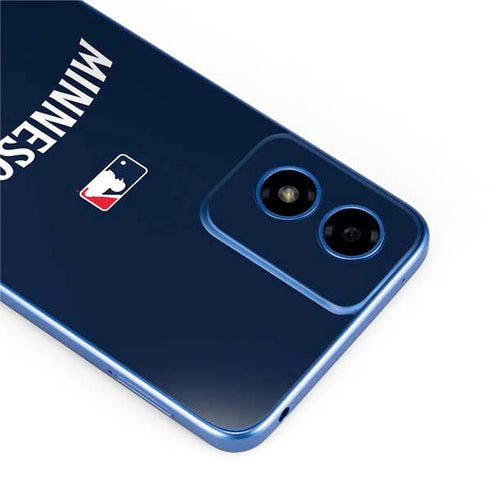 MLB Minnesota Twins Alternate/Away Jersey Moto G Play 4G (2024) Skin
