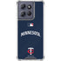MLB Minnesota Twins Alternate/Away Jersey Moto G Power 5G (2025) Clear Case