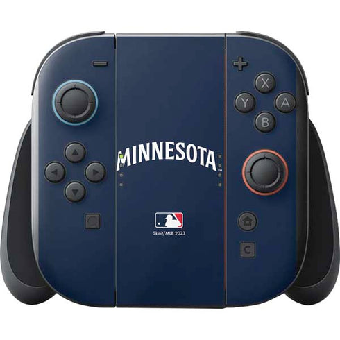 MLB Minnesota Twins Alternate/Away Jersey Nintendo Switch 2 (2025) with Joy-Con Skin