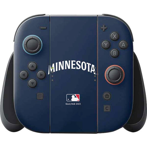 MLB Minnesota Twins Alternate/Away Jersey Nintendo Skins