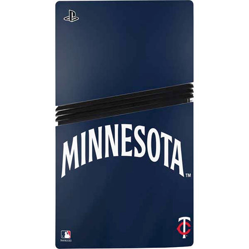 MLB Minnesota Twins Alternate/Away Jersey PS5 Pro Console Skin