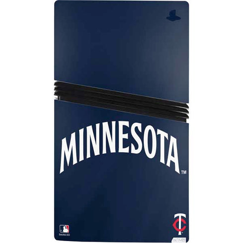 MLB Minnesota Twins Alternate/Away Jersey PS5 Pro Console Skin
